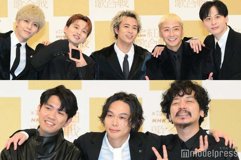 「第75回NHK紅白歌合戦」出場歌手 発表記者会見に出席したDa-iCE、Omoinotake