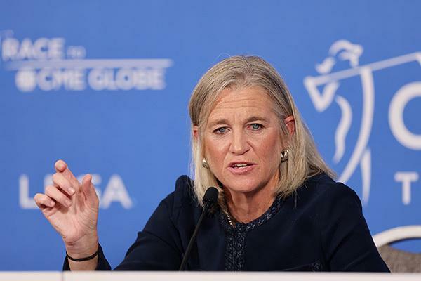 LPGAコミッショナーのモリー・マクー・サマーン氏（写真：Getty Images）