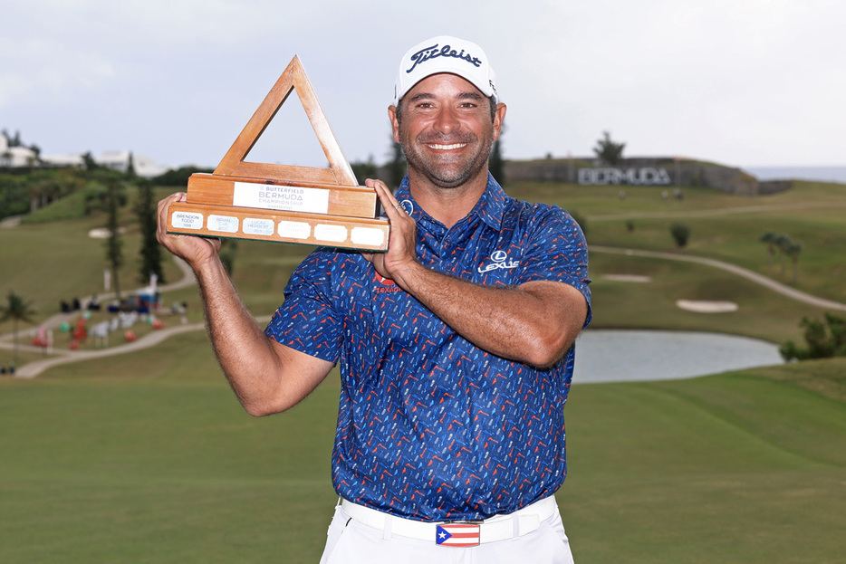 ツアー初優勝を飾ったラファエル・カンポス（Carmen Mandato/Getty Images）