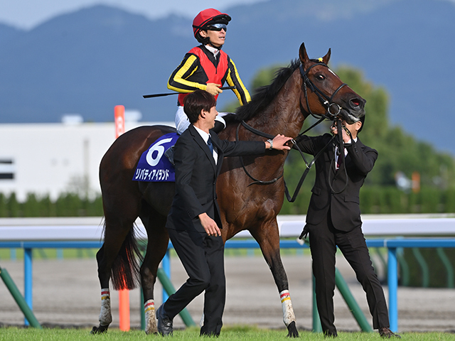 香港Cに挑むリバティアイランド(撮影：桂伸也)