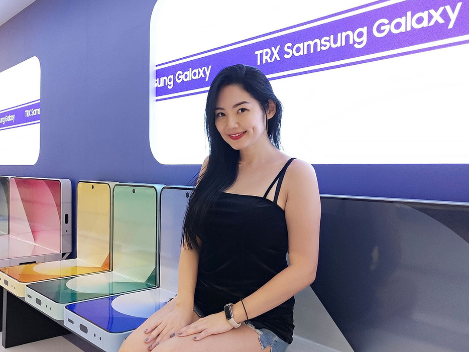 クアラルンプールの「TRX Samsung Galaxy駅」