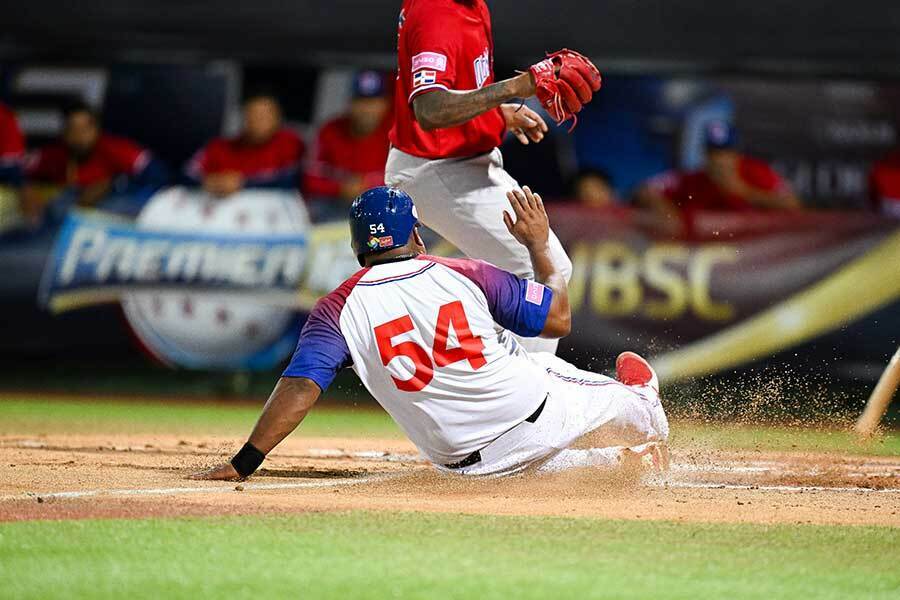 ドミニカ共和国戦に出場したアルフレド・デスパイネ【写真：Getty Images】