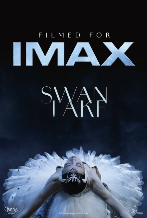 「パリ・オペラ座『白鳥の湖』IMAX」来場者特典 オリジナルポストカードのビジュアル