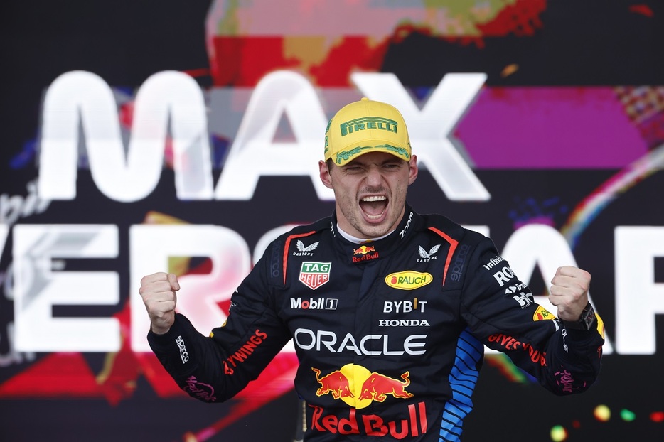 2024年F1第21戦サンパウロGP　マックス・フェルスタッペン（レッドブル）が優勝