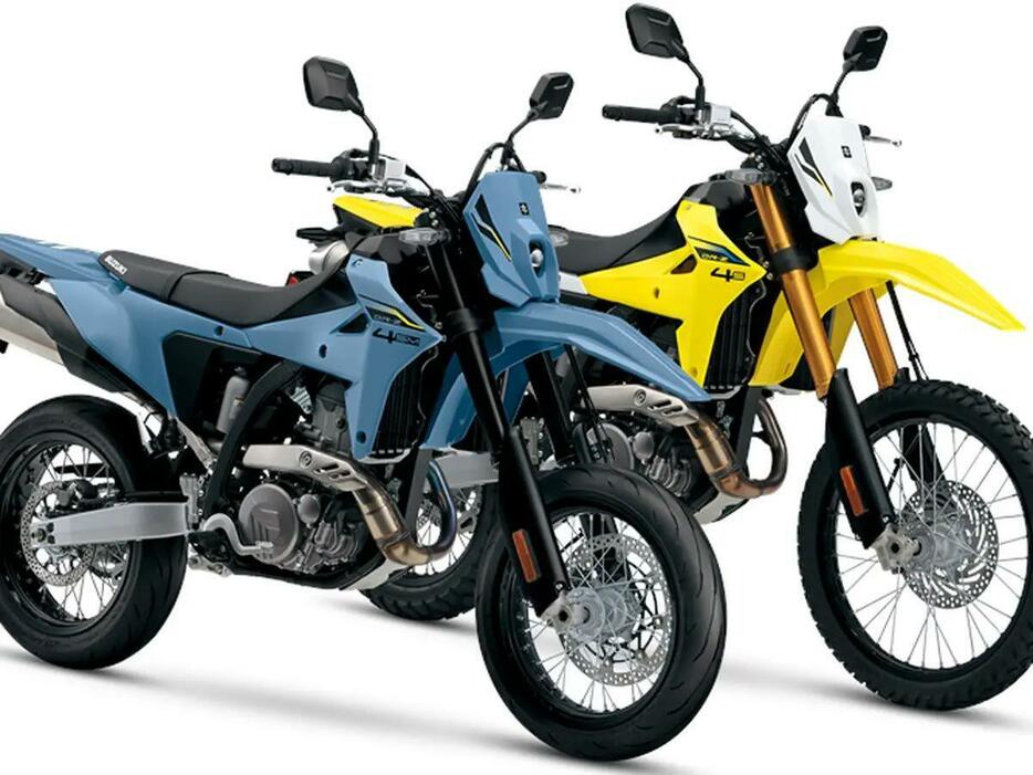 北米スズキ、2025年新型DR-Z400S/SM公開