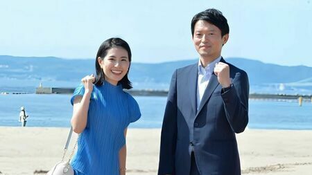 SNSでも、斎藤元彦氏と選挙にまつわる仕事をしていることを記していた（画像：merchu社長の公式Instagramより）