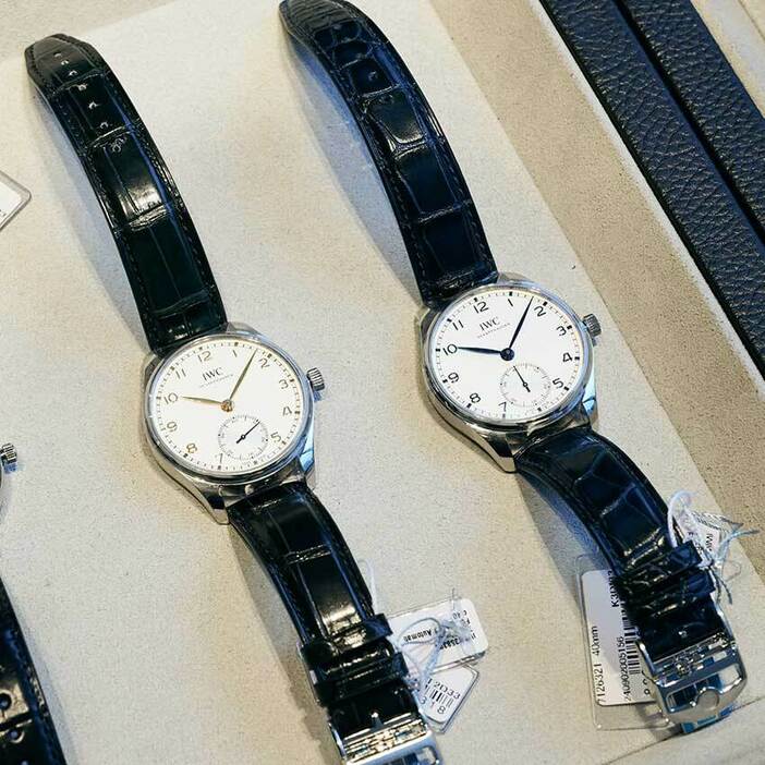 「ポルトギーゼ・オートマティック40」各107万2500円／IWC