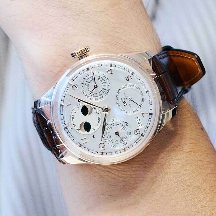 「ポルトキーゼ・パーペチュアル・カレンダー 44」693万円／IWC