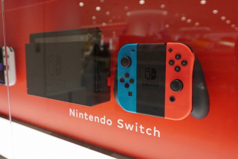 ニンテンドースイッチ＝大阪市北区で2022年11月10日、妹尾直道撮影