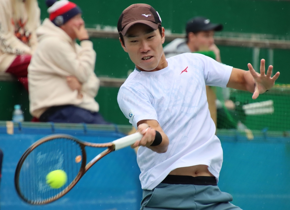 勝利した今村昌倫[画像/tennis365.net]