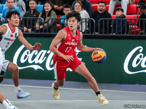 FIBA 3x3 U23ワールドカップ2024に出場していた田中晴瑛［写真］＝fiba3x3.com