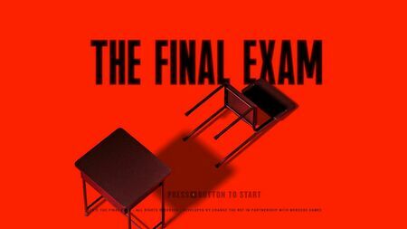 アメリカの銃乱射事件から生き延びるサバイバルゲーム『The Final Exam』を紹介。単なる怖いゲームではなく、現実と隣接しているのがポイントだ（画像：ゲームより撮影）