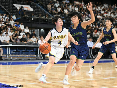 林咲良ら京都精華の3年生にとっても集大成の大会となるか [写真]＝佐々木啓次