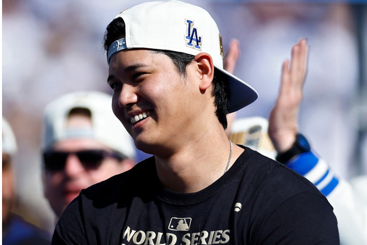 大谷もだいぶ体を大きくしたが…(C)Getty Images