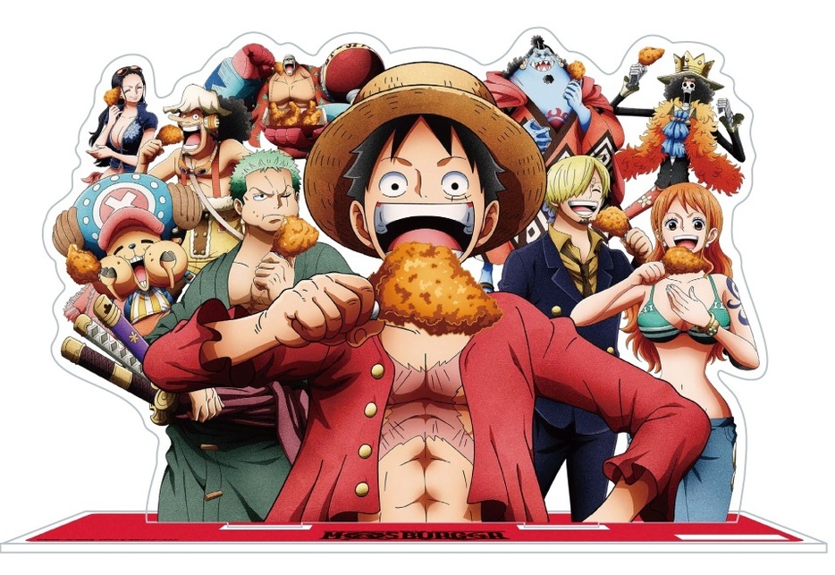 モスバーガー B賞「モスオリジナル ONE PIECEアクリルスタンド」