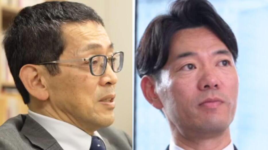 左：秋田真志弁護士　右：川﨑拓也弁護士