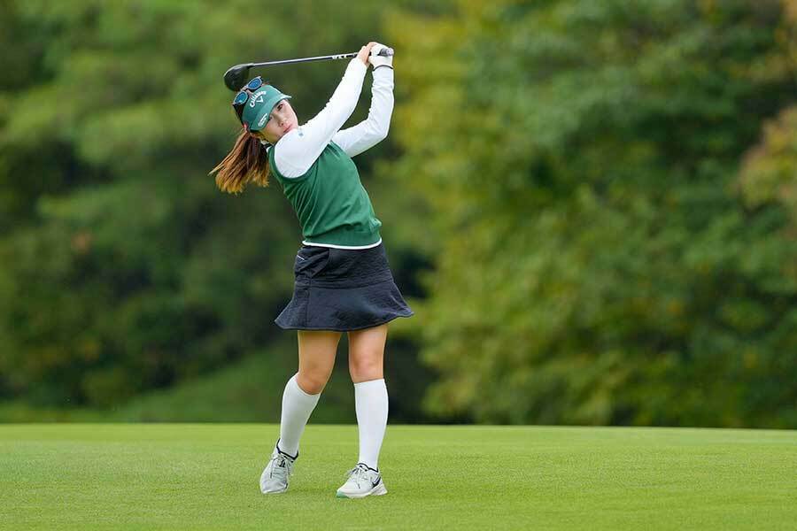 3日間、カラフルなウェアでラウンドした西村【写真：Getty Images】