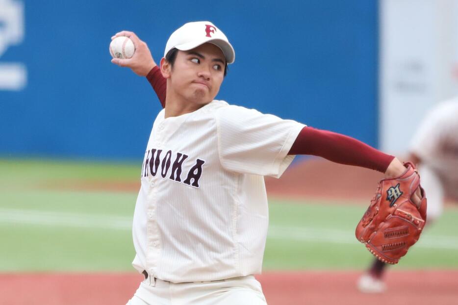 朝吹 拓海投手（2年=神村学園）