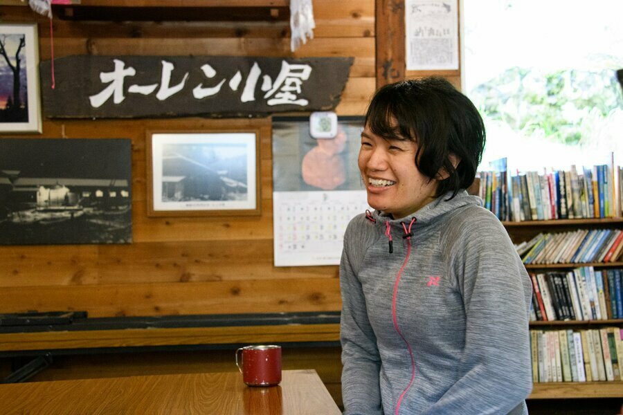 奥多摩や山梨県の山などに出かけていた水嶋さん。物流会社を退職して山小屋で働きはじめた