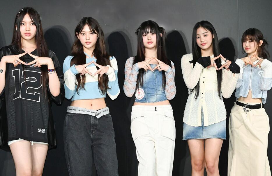 韓国の5人組ガールズグループ「NewJeans」