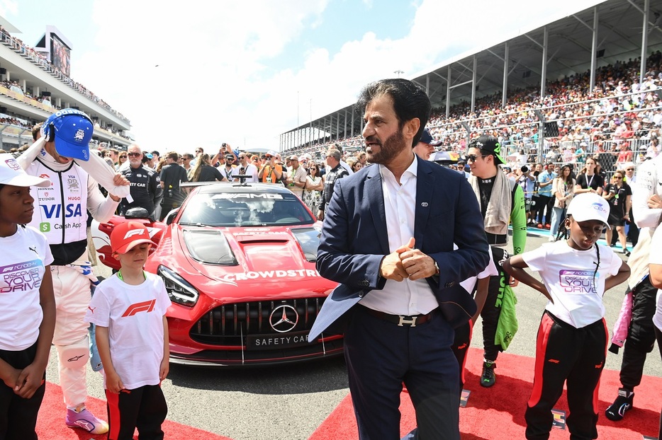 2024年F1マイアミGP　モハメド・ビン・スライエムFIA会長