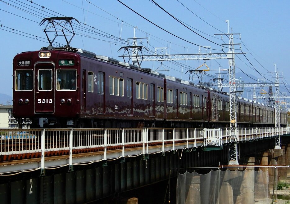 【資料写真】阪急京都線の電車