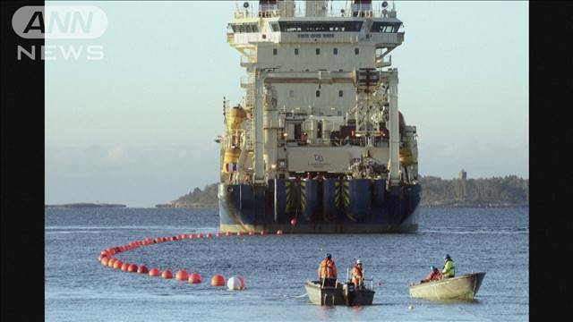 "中国船が関与か…バルト海で海底インフラ損傷　デンマーク海軍が追跡"