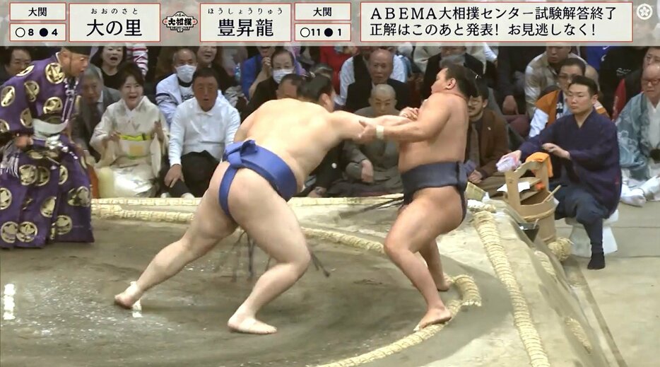 大逆転の豊昇龍