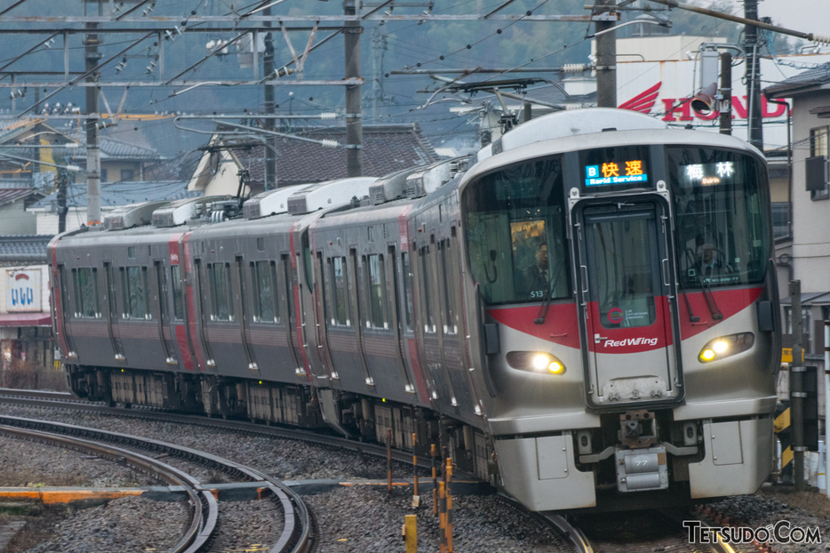 可部線直通の列車