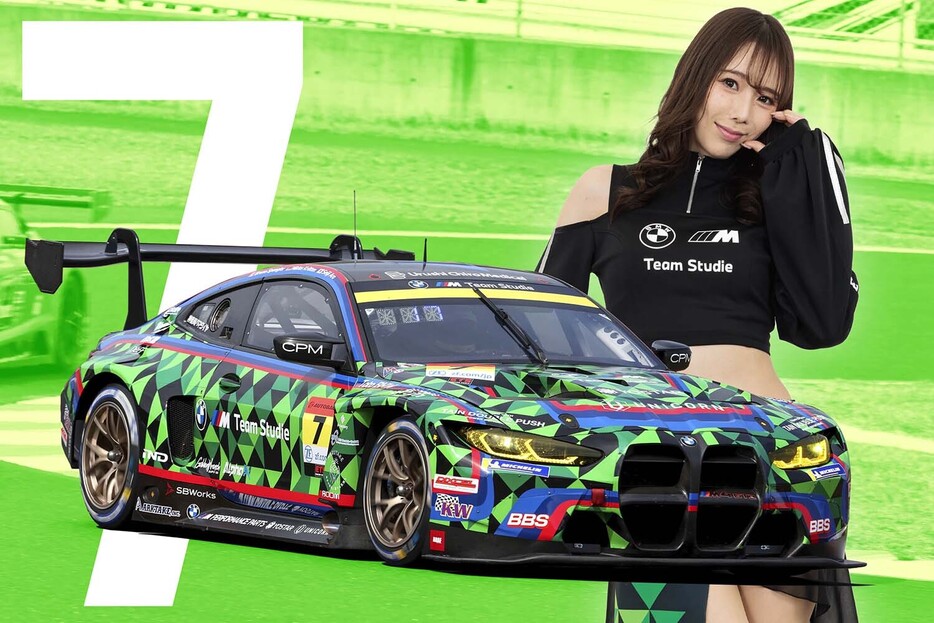 スーパーGT300クラス7号車BMW M Team Studie x CRS