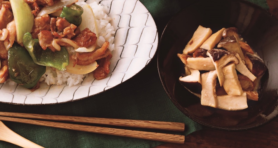 きのこのうまみたっぷり！レンジでかんたん“サブおかず”