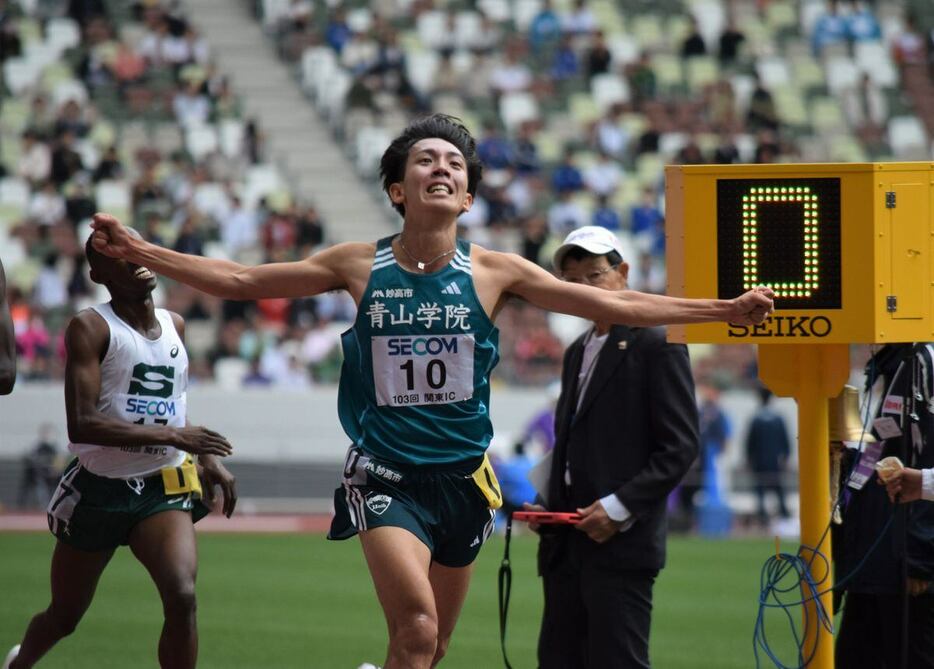 青学大の鶴川正也