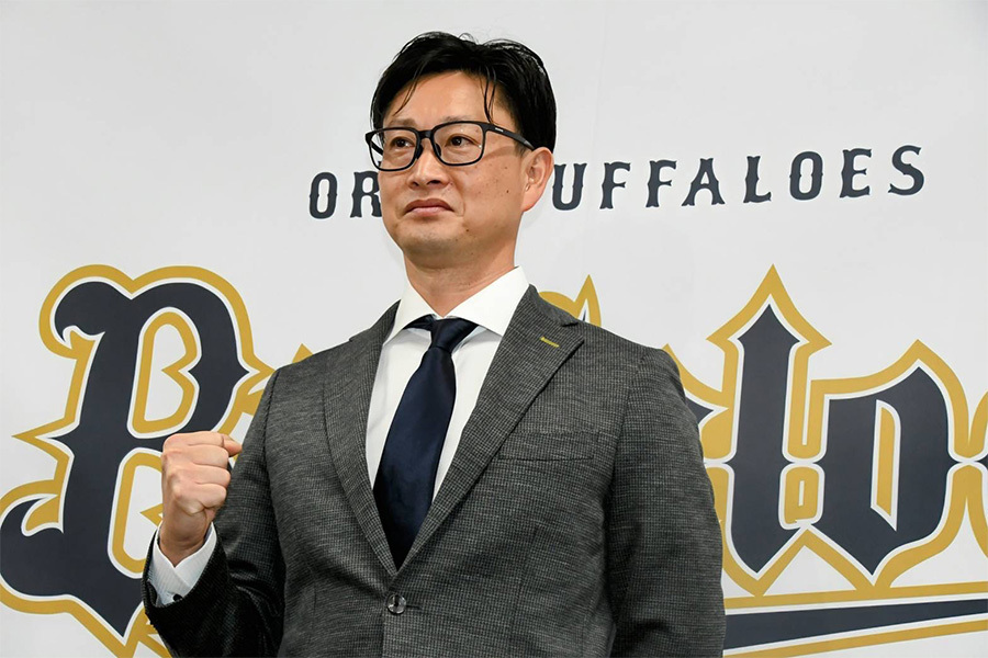 オリックス・岸田護新監督【写真：北野正樹】