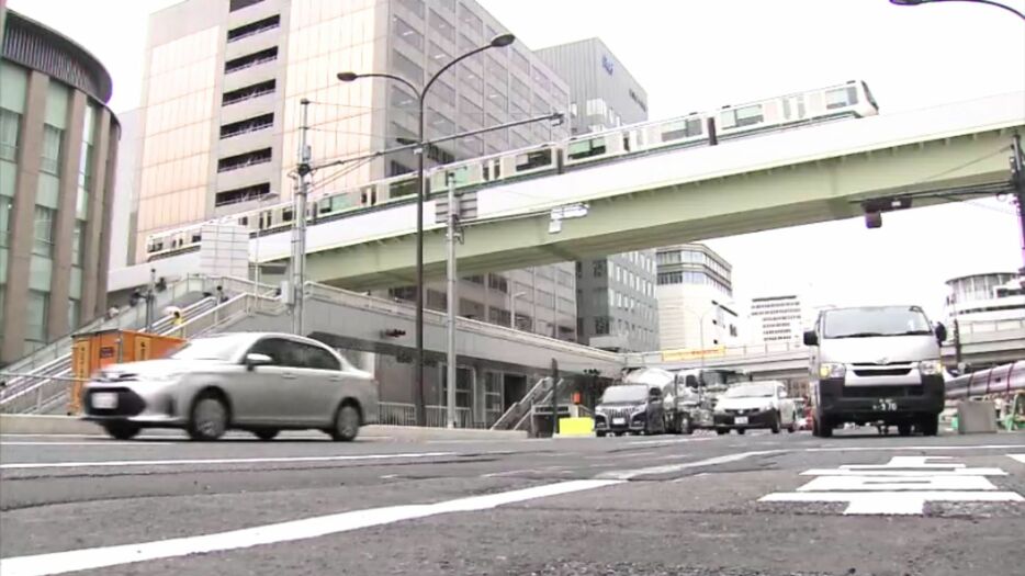 事故現場　神戸・JR三ノ宮駅前