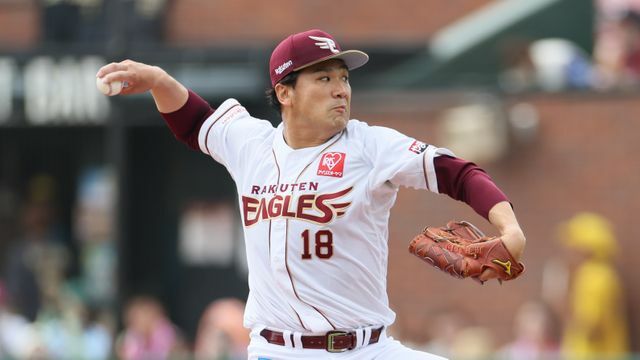 9月、今季初めて1軍のマウンドに上がった楽天の田中将大投手(写真：時事)