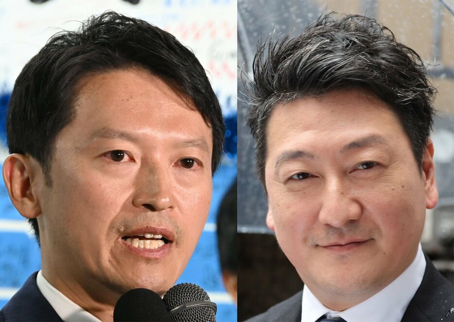 斎藤元彦氏と堀潤氏