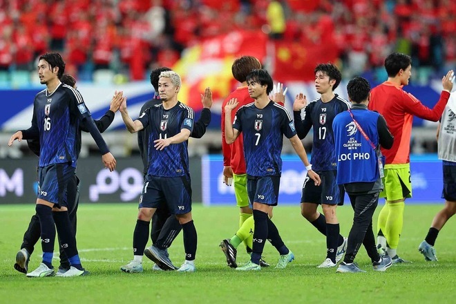 森保ジャパンは敵地で中国を下し、W杯出場へ大きく近づいた。写真：梅月智史（サッカーダイジェスト写真部／現地特派）