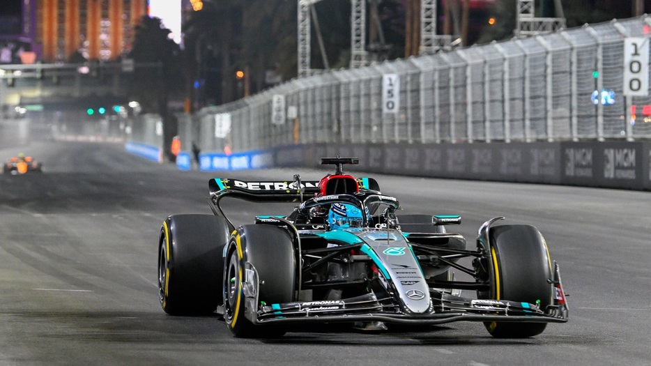 ラッセルがFP3でトップタイムだった／Getty Images