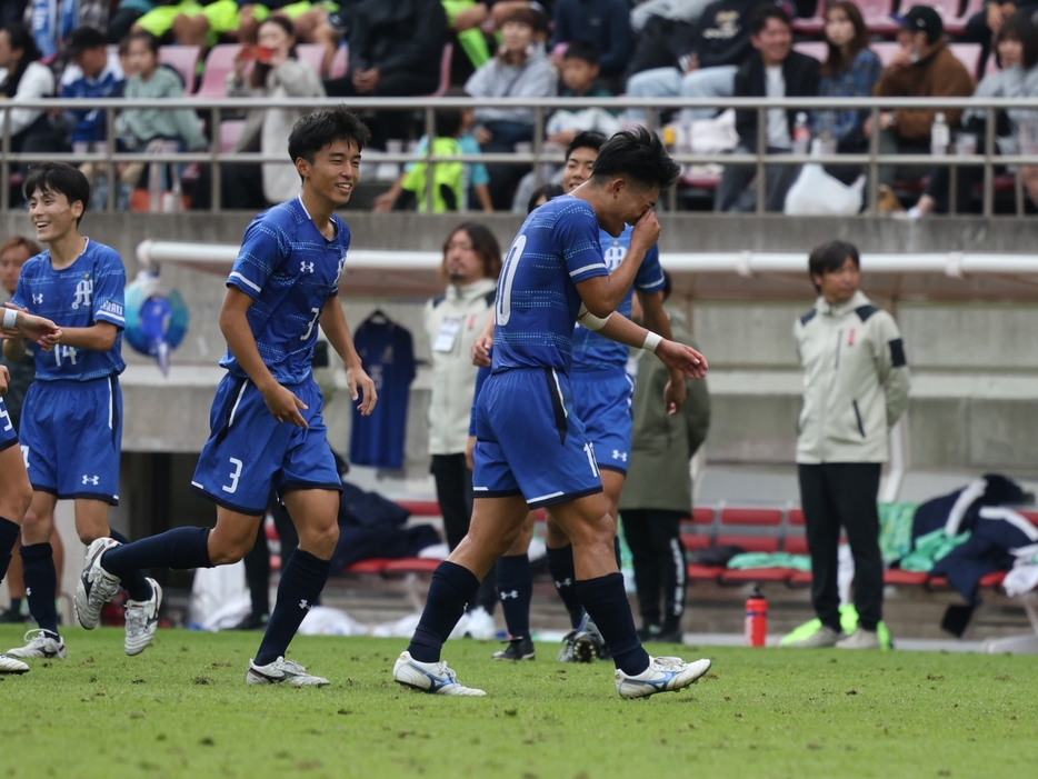 試合後に感情が溢れた(Naoki KATO/GEKISAKA)