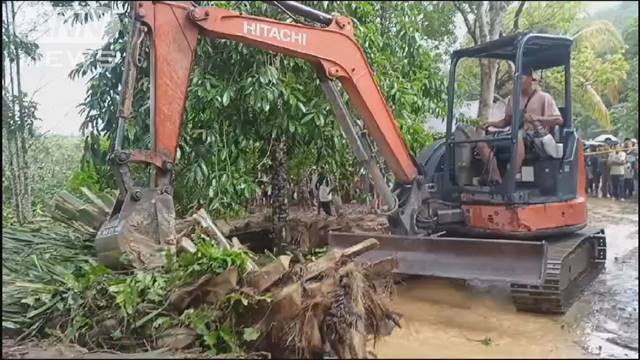 "インドネシアで土砂崩れや鉄砲水　15人死亡7人行方不明　雨季の大雨で"