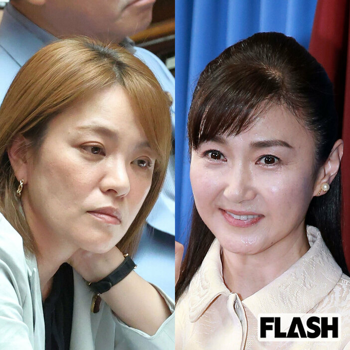 左から今井絵理子氏、生稲晃子氏