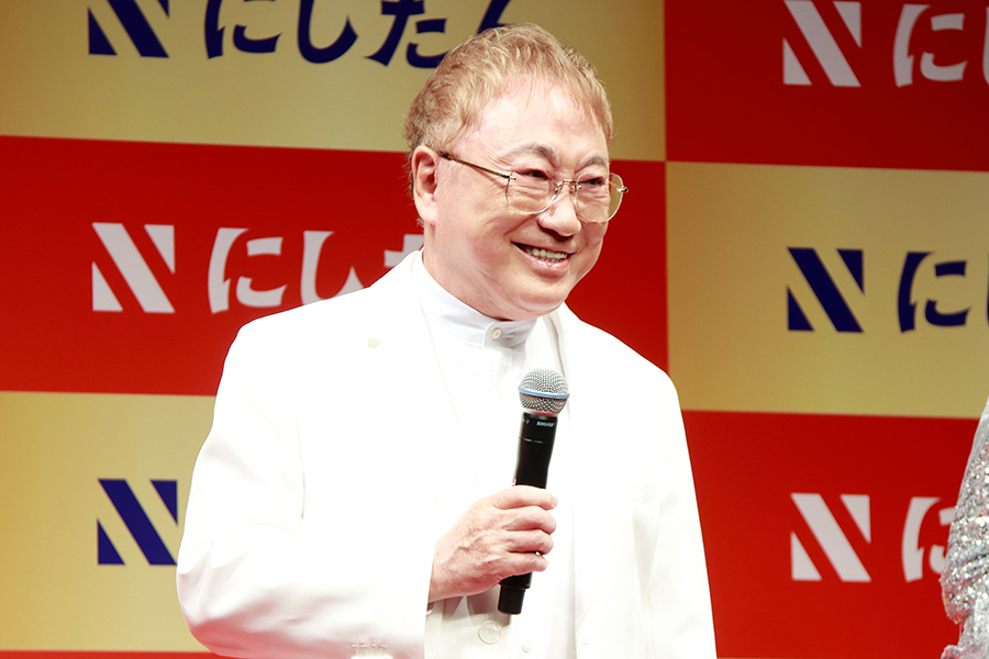 新CM発表会に登壇した高須克弥院長【写真：ENCOUNT編集部】