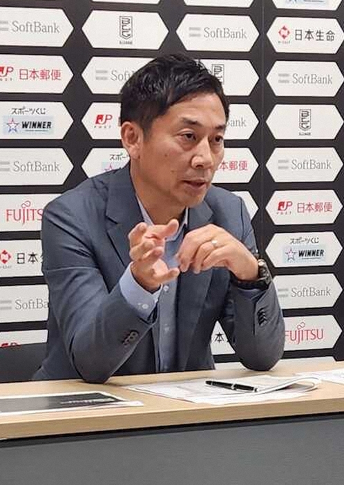 Bリーグの島田チェアマン