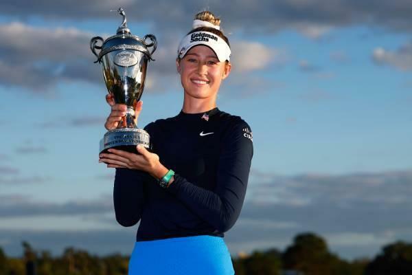 大会3勝目を飾ったネリー・コルダ（写真：Getty Images）