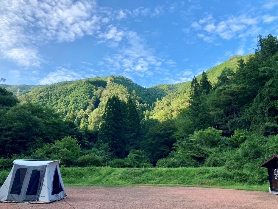 岐阜県下呂市にある完全貸切キャンプ場『奥ノ田ヒルズ』へ行ってきました。