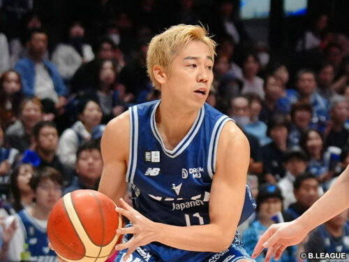 長崎ヴェルカに所属していた荒谷裕秀［写真］＝B.LEAGUE