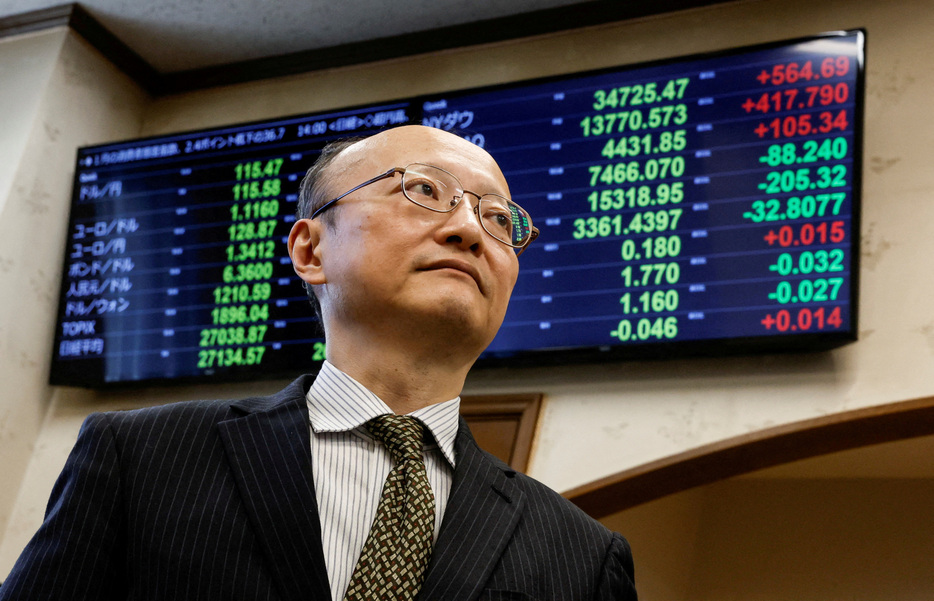 アジア開発銀行（ＡＤＢ）は２８日、神田真人前財務官（写真）が総裁に選出されたと発表した。２０２２年１月、東京の財務省で撮影（２０２４年　ロイター/Issei Kato）