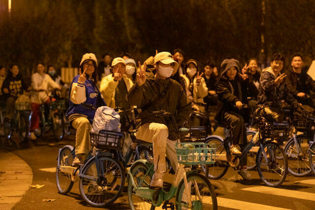 河南省で流行した「夜のサイクリング」Photo/gettyimages