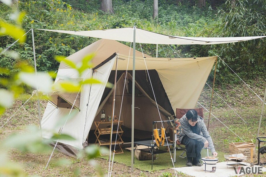 今シーズン唯一のソロキャンプラン