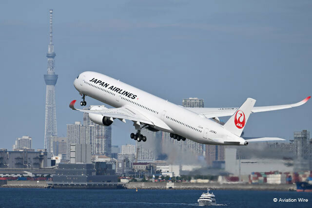 4-9月期の純利益が498億円だったJAL＝24年10月 PHOTO: Tadayuki YOSHIKAWA/Aviation Wire